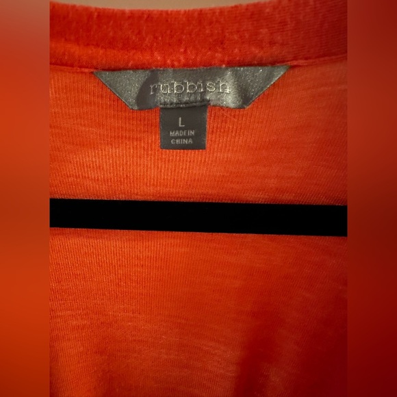 Coral Button-Up Cardigan - Picture 5 of 5